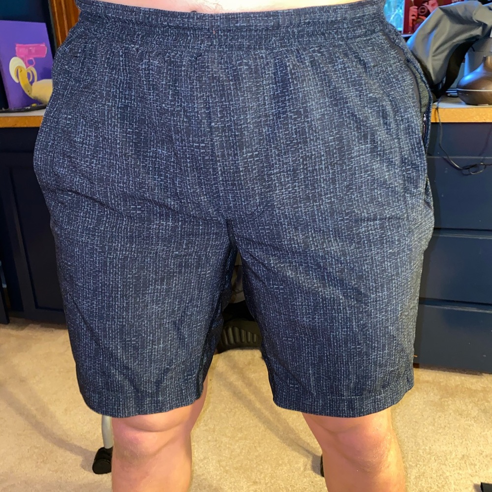 Grey Lululemon shorts